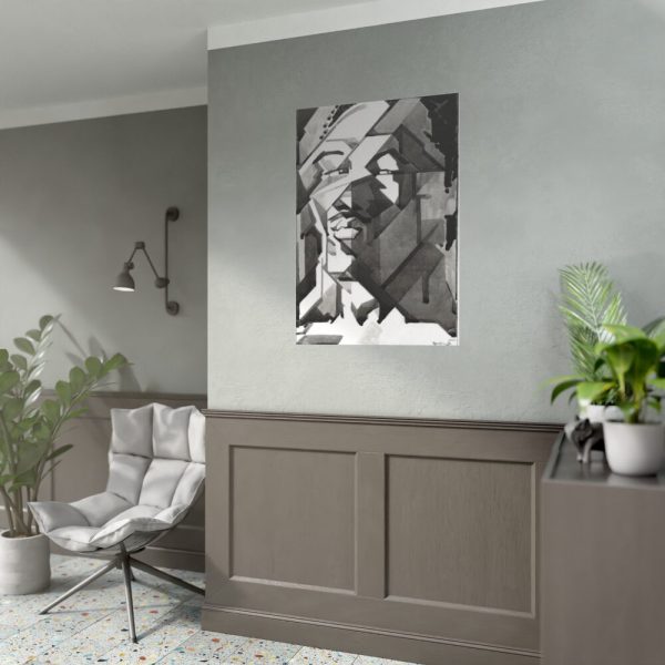 92410-56.jpg Self-Portrait Drawing by Reijer Stolk Poster