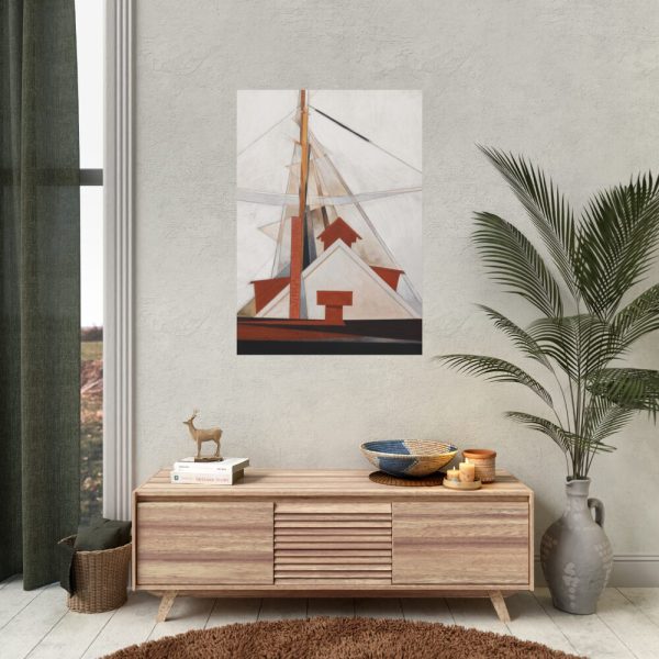 92410-67.jpg Masts by Charles Demuth Poster