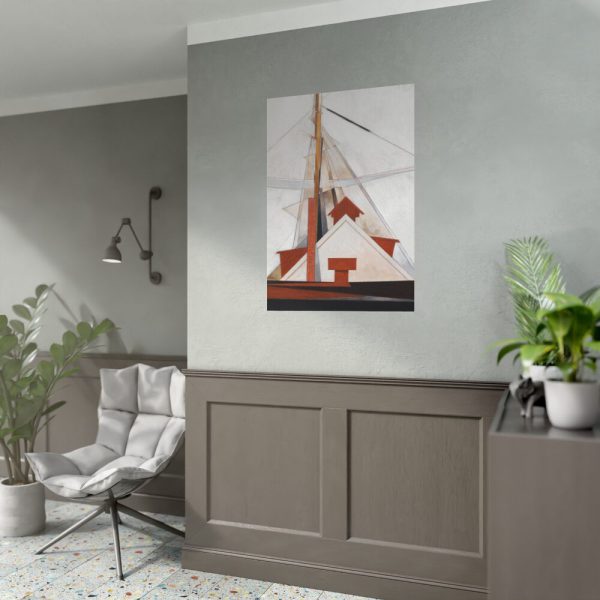 92410-68.jpg Masts by Charles Demuth Poster
