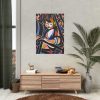 92410-85.jpg Child in Rocker by Henry Lyman Sayen Poster