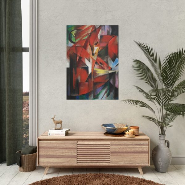92410-91.jpg The Foxes by Franz Marc Poster