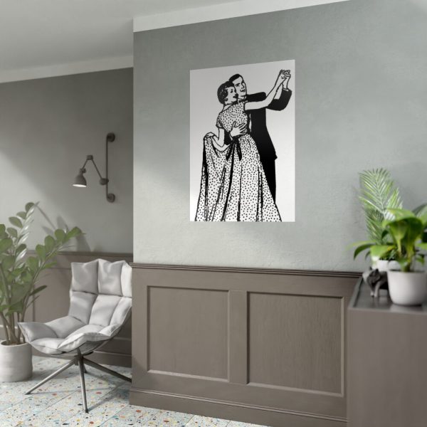92411-109.jpg Couple Dancing Poster