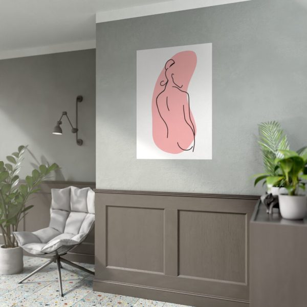 92411-127.jpg Feminine Line Art Poster