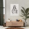 92411-147.jpg Sacred Heart Poster