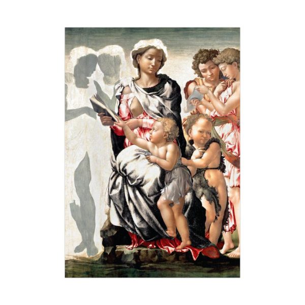 Manchester Madonna by Michelangelo Buonarroti Poster