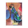 92411-218.jpg Glass, Cup and Newspaper by Huan Gris Poster