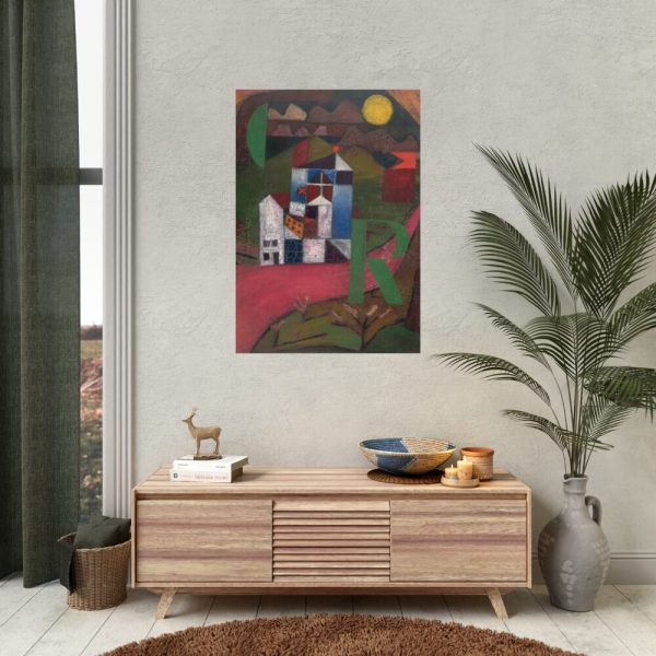 Villa R by by Paul Klee Poster