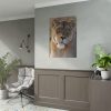 92411-23.jpg Female Lion Closeup Poster
