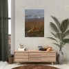92411-237.jpg A Tiger Among Rushes In The Moonlight Poster