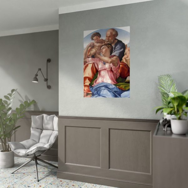 92411-259.jpg Doni Tondo by Michelangelo Buonarroti Poster