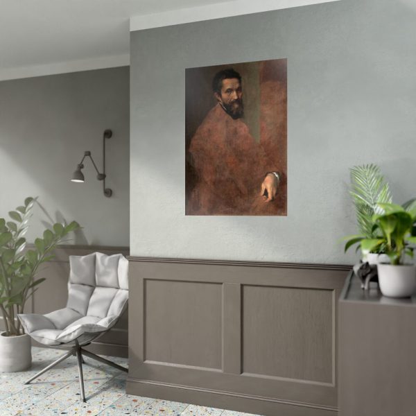 92411-262.jpg Portrait of Michelangelo Buonarroti Poster