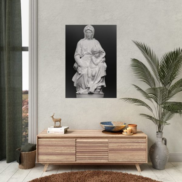 92411-264.jpg Mary Seated with Child by Michelangelo Buonarroti Poster