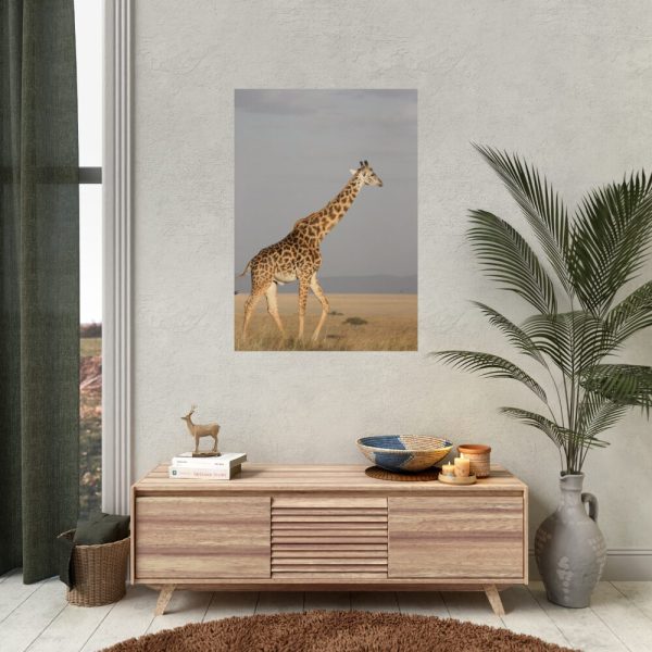 92411-294.jpg Giraffe in the Nature Poster