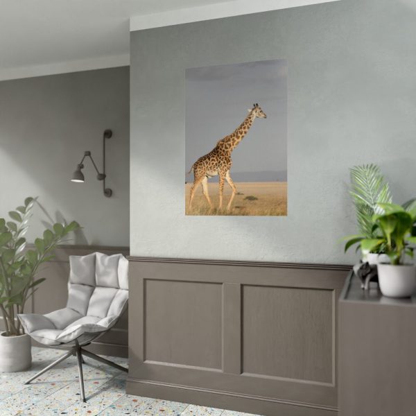 92411-295.jpg Giraffe in the Nature Poster