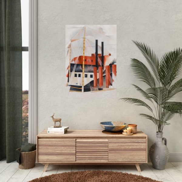 92411-37.jpg Piano Mover's Holiday by Charles Demuth Poster