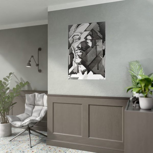 92411-55.jpg Self-Portrait Drawing by Reijer Stolk Poster