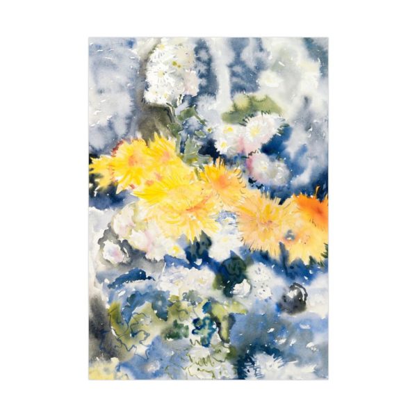 92411.jpg Yellow and Blue by Charles Demuth Poster