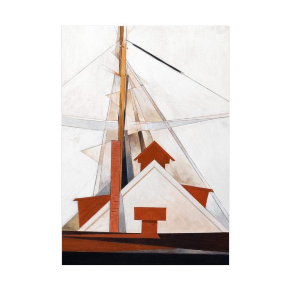 92411-65.jpg Masts by Charles Demuth Poster