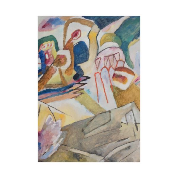 92411-77.jpg Improvisation 18 by Wassily Kandinsky Poster