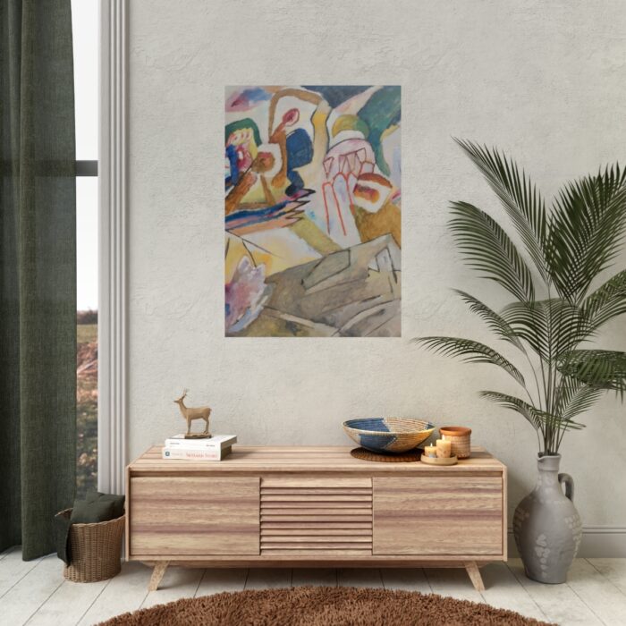 Improvisation 18  by Wassily Kandinsky Poster - Image 5