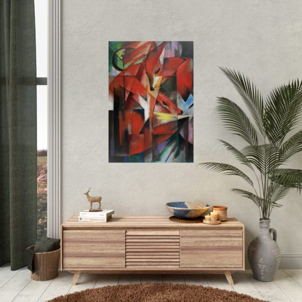 92411-90.jpg The Foxes by Franz Marc Poster