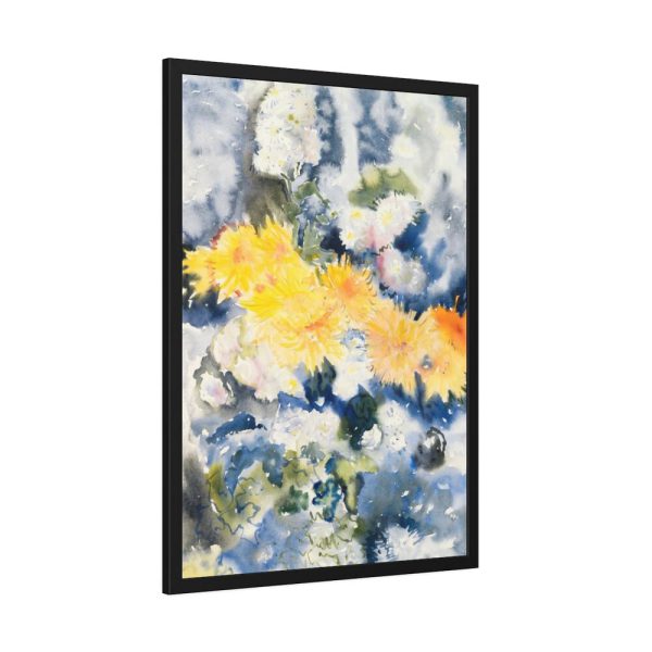 93830-1.jpg Yellow and Blue by Charles Demuth Framed Poster
