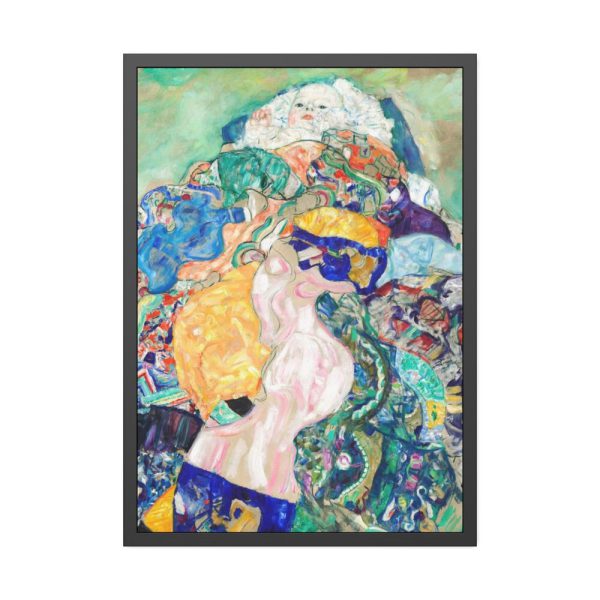 93830-100.jpg Baby (Cradle) by Gustav Klimt Framed Poster