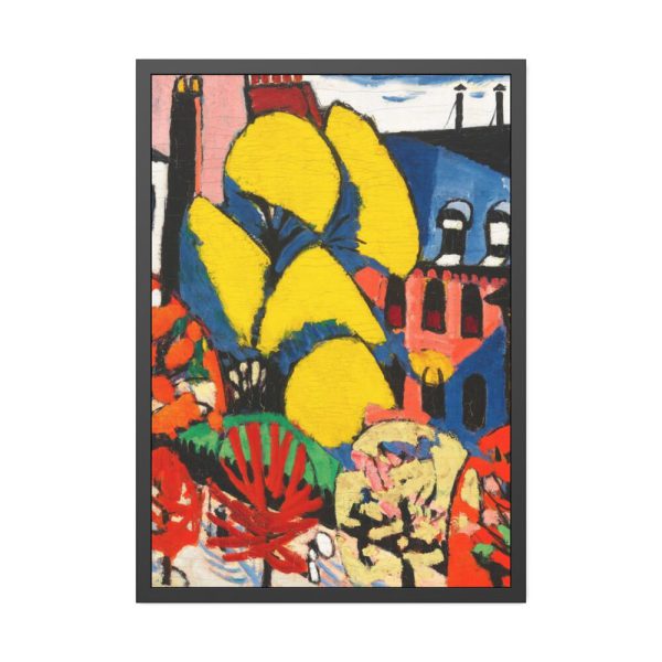 93830-108.jpg Trees by Henry Lyman Sayen Framed Poster
