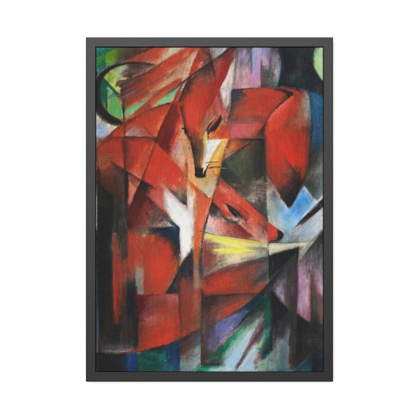 93830-112.jpg The Foxes by Franz Marc Framed Poster