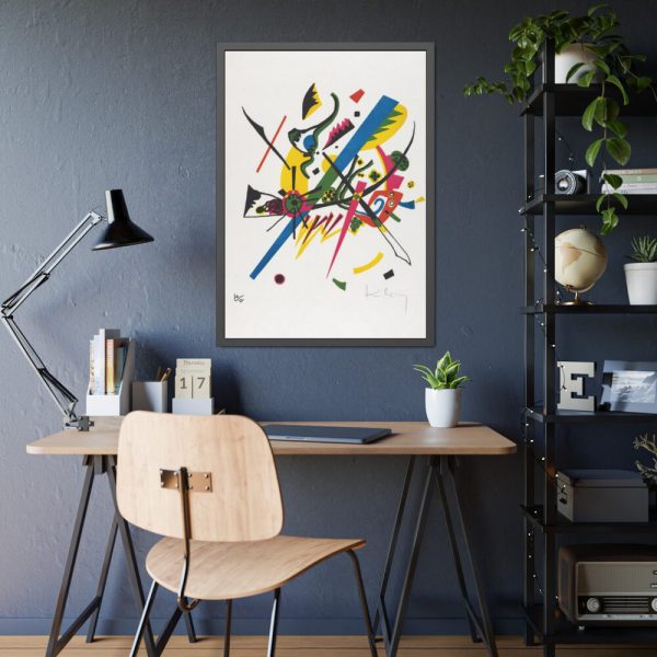 93830-126.jpg Kleine Welten I by Wassily Kandinsky Framed Poster