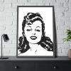 93830-135.jpg Gorgeous Women in Line Art Framed Poster