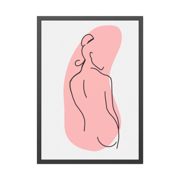 93830-160.jpg Feminine Line Art Framed Poster