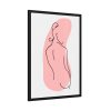 93830-161.jpg Feminine Line Art Framed Poster