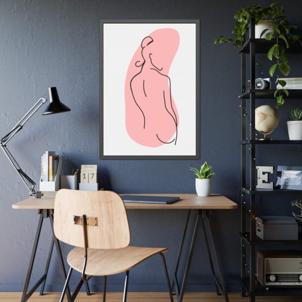 93830-162.jpg Feminine Line Art Framed Poster