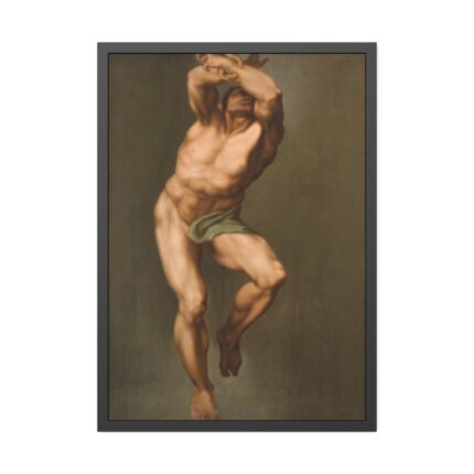 Last Judgment by Michelangelo Buonarroti Framed Poster