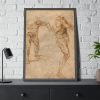 93830-175.jpg Two Nude by Michelangelo Buonarroti Framed Poster