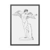 93830-192.jpg Men Angel Framed Poster