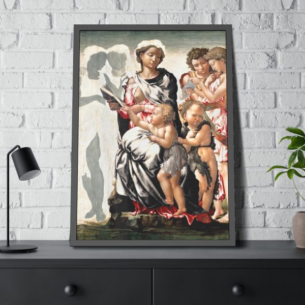 93830-219.jpg Manchester Madonna by Michelangelo Buonarroti Framed Poster