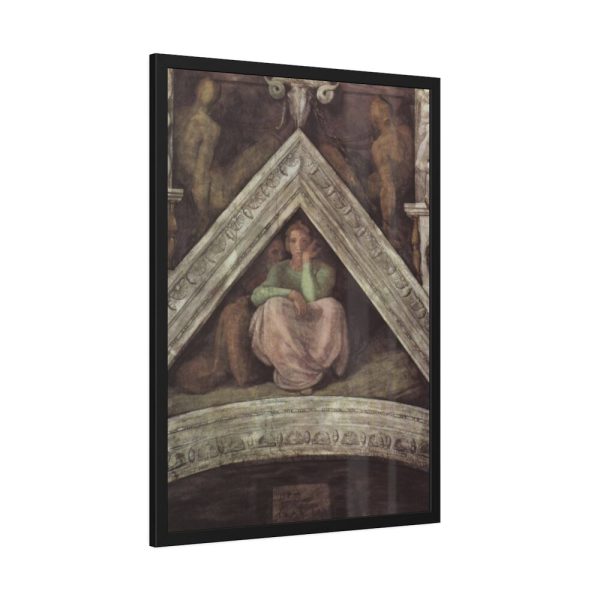 93830-225.jpg Ceiling Fresco in the Sistine Chapel by Michelangelo Buonarroti Framed Poster