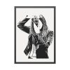 93830-232.jpg Woman Photographer Framed Poster