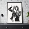 93830-235.jpg Woman Photographer Framed Poster