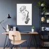 93830-242.jpg Saxophonist Framed Poster