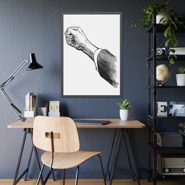 93830-250.jpg Punching Framed Poster