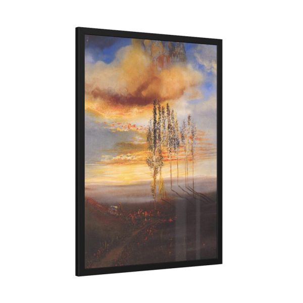 93830-269.jpg Gala's Castle at Pubol by Salvador Dali Framed Poster