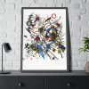 93830-27.jpg Lithographie fur die Vierte Bauhausmappe by Wassily Kandinsky Framed Poster