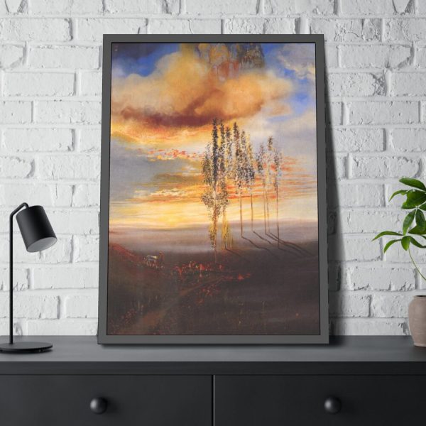 93830-271.jpg Gala's Castle at Pubol by Salvador Dali Framed Poster