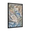 93830-273.jpg Portrait of Pablo Picasso by Huan Gris Framed Poster