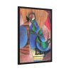 93830-285.jpg Glass, Cup and Newspaper by Huan Gris Framed Poster