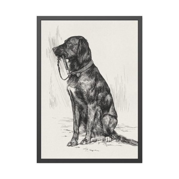 93830-32.jpg Aldrich's Dog by John Davis Hatch Framed Poster