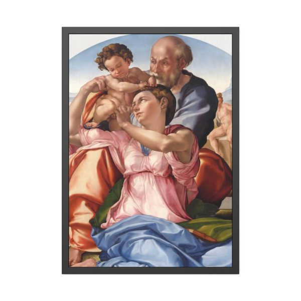 93830-336.jpg Doni Tondo by Michelangelo Buonarroti Framed Poster